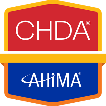 digital badge for Certified Health Data Analyst